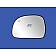 K-Source Exterior Mirror Glass Oval Electric Single - 33054