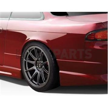 Extreme Dimensions Fender - Fiberglass Black Primered Set Of 2 - 109519