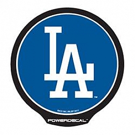POWERDECAL Decal - La Dodgers Logo Black Plastic 4-1/2 Inch - PWR5601