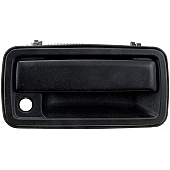 Help! By Dorman Exterior Door Handle - Plastic Black Single - 77244