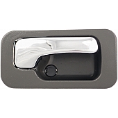 Help! By Dorman Interior Door Handle - Lever Plastic Gray Housing With Silver Lever Single - 92442