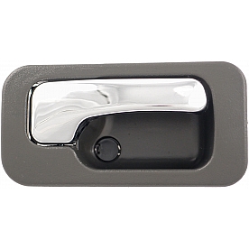 Help! By Dorman Interior Door Handle - Lever Plastic Gray Housing With Silver Lever Single - 92442