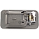 Help! By Dorman Interior Door Handle - Lever Plastic Gray Housing With Silver Lever Single - 92442