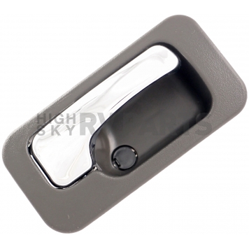 Help! By Dorman Interior Door Handle - Lever Plastic Gray Housing With Silver Lever Single - 92442-2