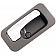 Help! By Dorman Interior Door Handle - Lever Plastic Gray Housing With Silver Lever Single - 92442
