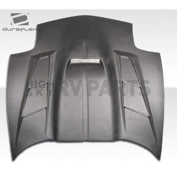 Extreme Dimensions Hood - Primered Fiberglass Black - 106139-2
