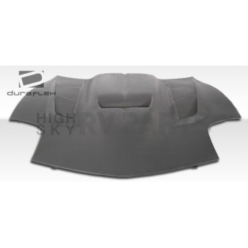 Extreme Dimensions Hood - Primered Fiberglass Black - 106139-3