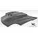 Extreme Dimensions Hood - Primered Fiberglass Black - 106139