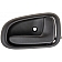 Help! By Dorman Interior Door Handle - Lever Plastic Dark Brown Single - 79505