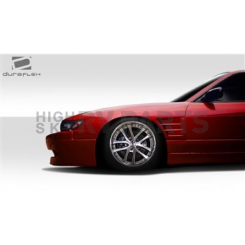 Extreme Dimensions Fender - Fiberglass Reinforced Plastic Black Matte Set Of 2 - 109983