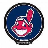 POWERDECAL Decal - Cleveland Indians Logo Black Plastic 4-1/2 Inch - PWR4201