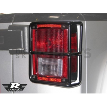 Rampage Tail Light Guard Steel Euro Style Set Of 2 - 88660-1