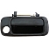 Help! By Dorman Exterior Door Handle - Plastic Black Single - 83666