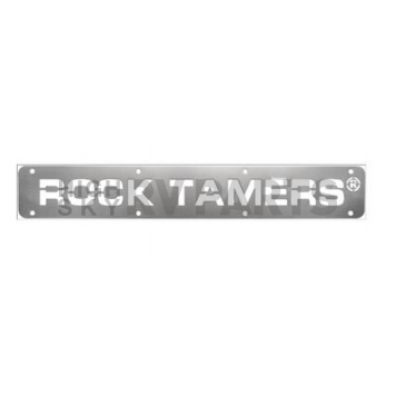 Rock Tamers Mud Flap Weight Rectangle Black Stainless Steel - RT028