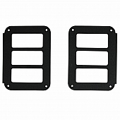Paramount Automotive Tail Light Guard Stainless Steel Billet Set Of 2 - 510447