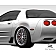 Extreme Dimensions Fender - Fiberglass Black Primered Set Of 2 - 107033