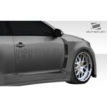 Extreme Dimensions Fender - Fiberglass Black Primered Set Of 2 - 107050