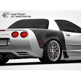 Extreme Dimensions Fender - Carbon Fiber Clear Gloss UV Coated Set Of 2 - 107097