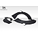 Extreme Dimensions Fender Flare - Black Fiberglass Primered Set Of 2 - 112599