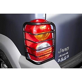 Black Horse Offroad Tail Light Guard Steel Bar Set Of 2 - 7G086106A