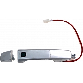 Help! By Dorman Exterior Door Handle - Plastic Silver Single - 83674