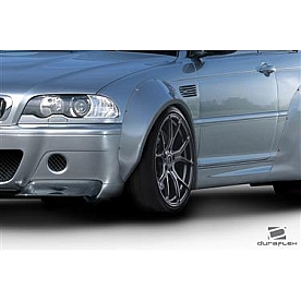 Extreme Dimensions Fender Flare - Black Fiberglass Reinforced Plastic Matte Set Of 2 - 112627