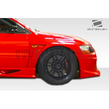Extreme Dimensions Fender - Fiberglass Black Primered Set Of 2 - 107215-2