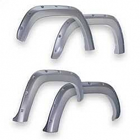 EGR Fender Flare - Silver Ice Metallic - Vehicle Color Code GAN ABS Plastic Gloss Set Of 4 - 791674GAN