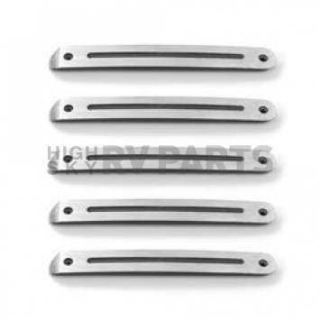 All Sales Exterior Door Handle Trim - Anthracite Metallic Set Of 5 - 3525AM