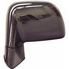 CIPA USA Exterior Mirror Rectangular Power Remote Black Single - 42222