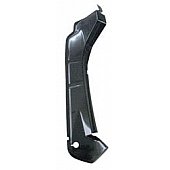 Goodmark Industries Trunk Floor - Left Side Drop Off Black Steel - CA73566L