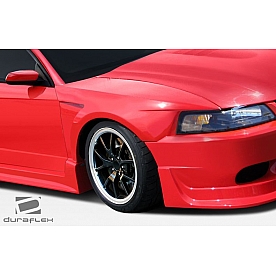 Extreme Dimensions Fender - Fiberglass Black Primered Set Of 2 - 107583