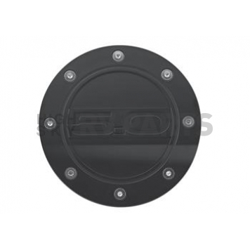 Drake Automotive Fuel Door - Round ABS Plastic With Stainless Steel Hardware - Z66405265A