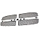 Street Scene Grille Insert - Mesh Steel Rectangular - 95074513