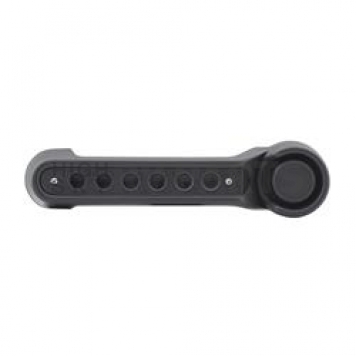 DV8 Offroad Exterior Door Handle Trim - Black Aluminum Satin - P190015BK3