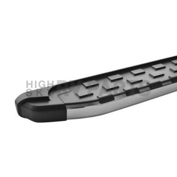 Romik USA Running Board Polished Aluminum Stationary - 52100418-2