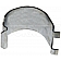 Help! By Dorman Fuel Door Spring - Metal - 47801CD