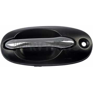 Help! By Dorman Exterior Door Handle - Plastic Silver/ Black Single - 80788
