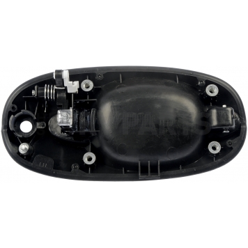 Help! By Dorman Exterior Door Handle - Plastic Silver/ Black Single - 80788-1