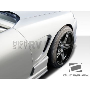 Extreme Dimensions Fender - Fiberglass Black Primered Set Of 2 - 108110-1