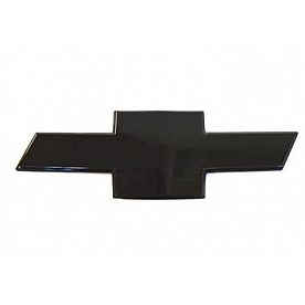 All Sales Emblem - Chevrolet Bow-Tie Black Aluminum - 96134K