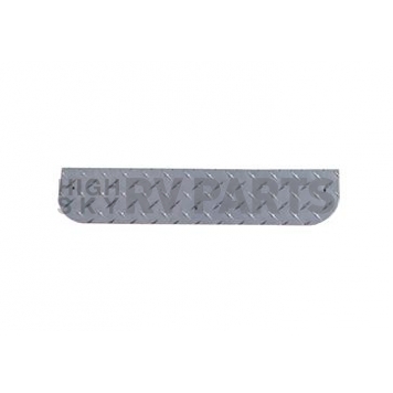 Go Industries Mud Flap Weight - Rectangle Diamond Tread - D714