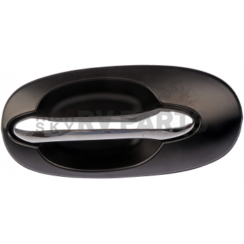 Help! By Dorman Exterior Door Handle - Plastic Silver/ Black Single - 80790