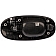 Help! By Dorman Exterior Door Handle - Plastic Silver/ Black Single - 80790