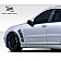 Extreme Dimensions Fender - Fiberglass Black Primered Set Of 2 - 108246