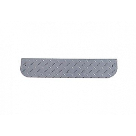 Go Industries Mud Flap Weight - Diamond Tread Silver Stainless Steel - D717