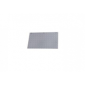 Go Industries Mud Flap Weight - Diamond Tread Silver Stainless Steel - D718
