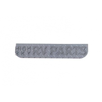 Go Industries Mud Flap Weight - Rectangle Diamond Tread - D719