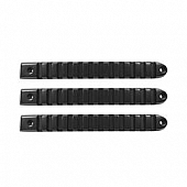 DV8 Offroad Exterior Door Handle Trim - Black Aluminum Natural - P190028BK3