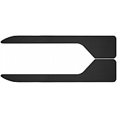 Husky Liner Mud Flap - Black Matte Textured Thermoplastic Olefin Set Of 2 - 17050